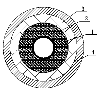 Pipeline with noise reduction and thermal insulation