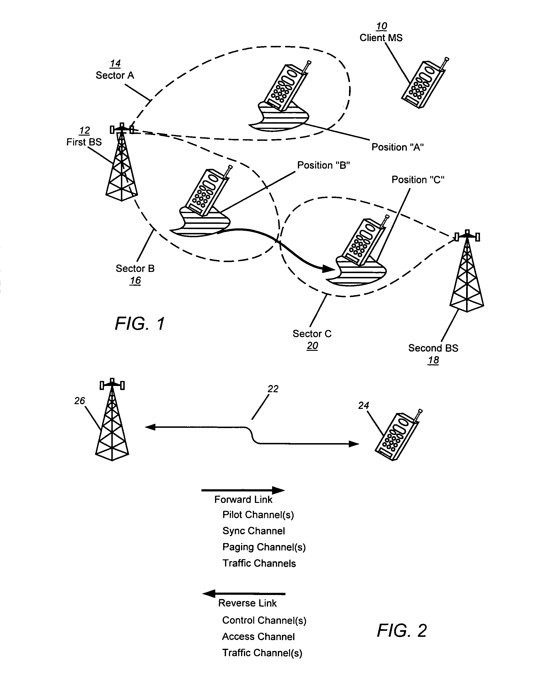 Method and apparatus for dynamically determining a mobile station's active set during a connection rescue procedure