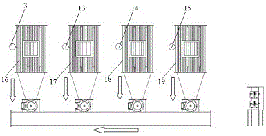 Tail ash recovering device for bag-type dust remover