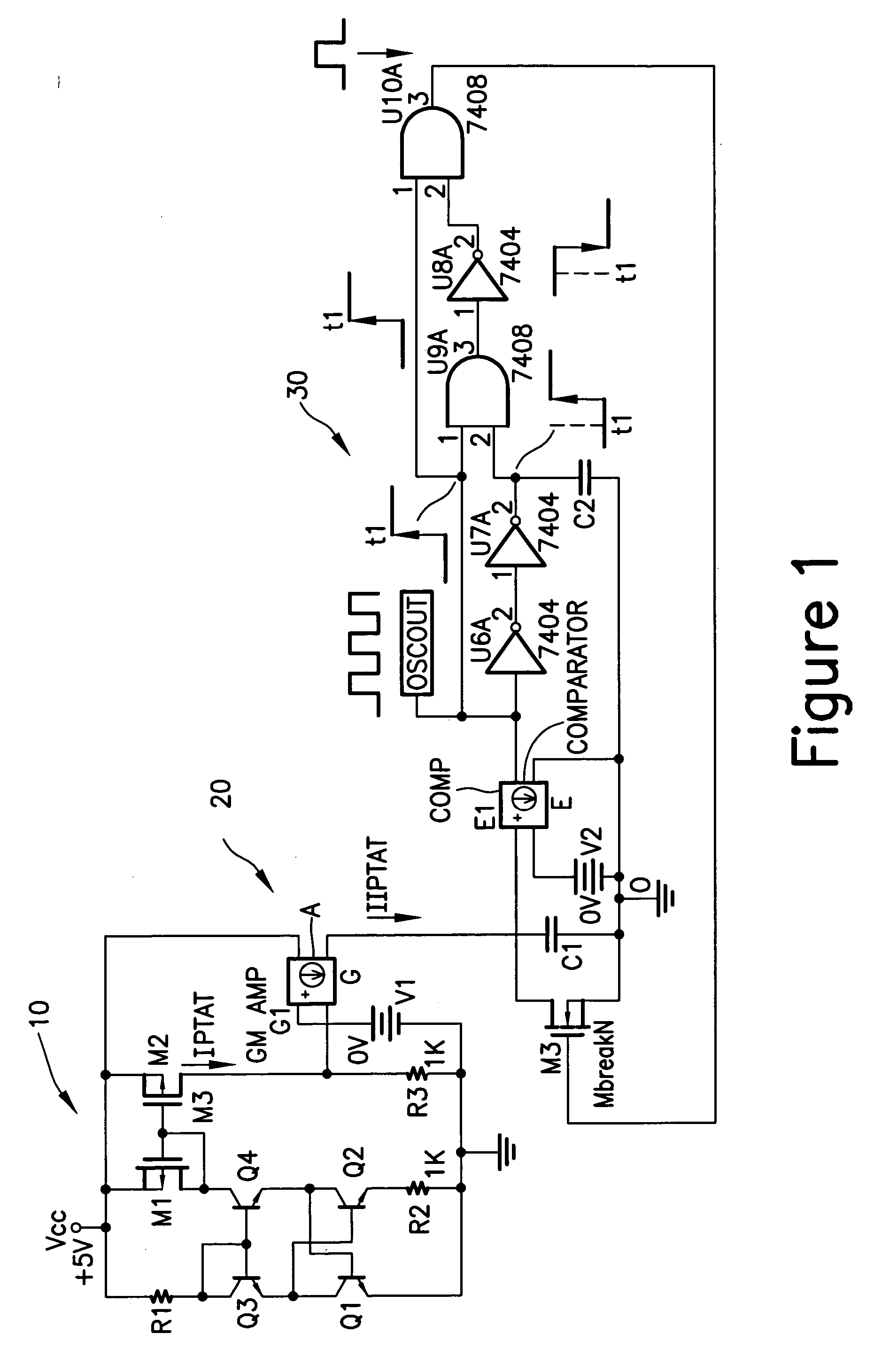 PWM controller with temperature regulation of switching frequency