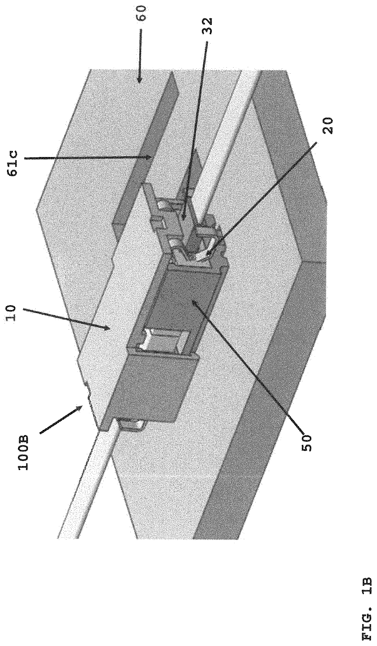 Stackable adapter housing for opposing mt ferrules