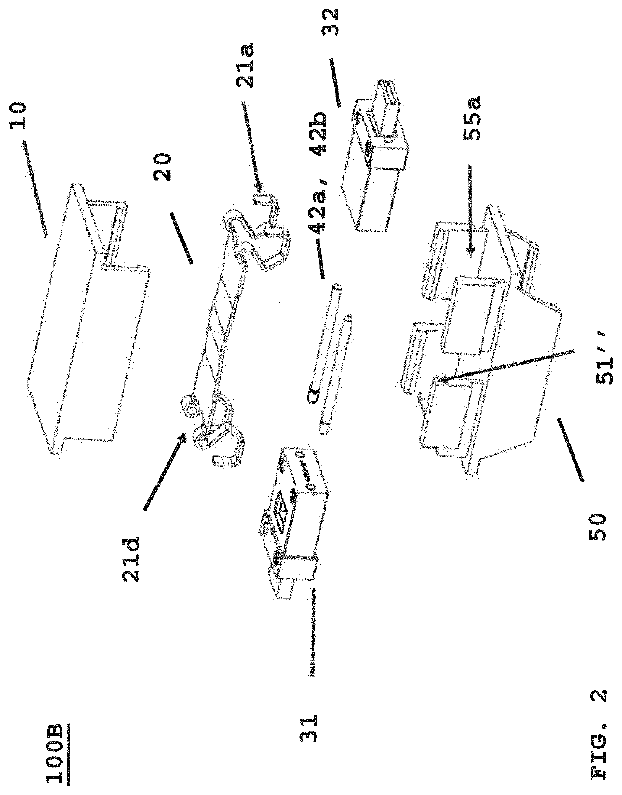 Stackable adapter housing for opposing mt ferrules