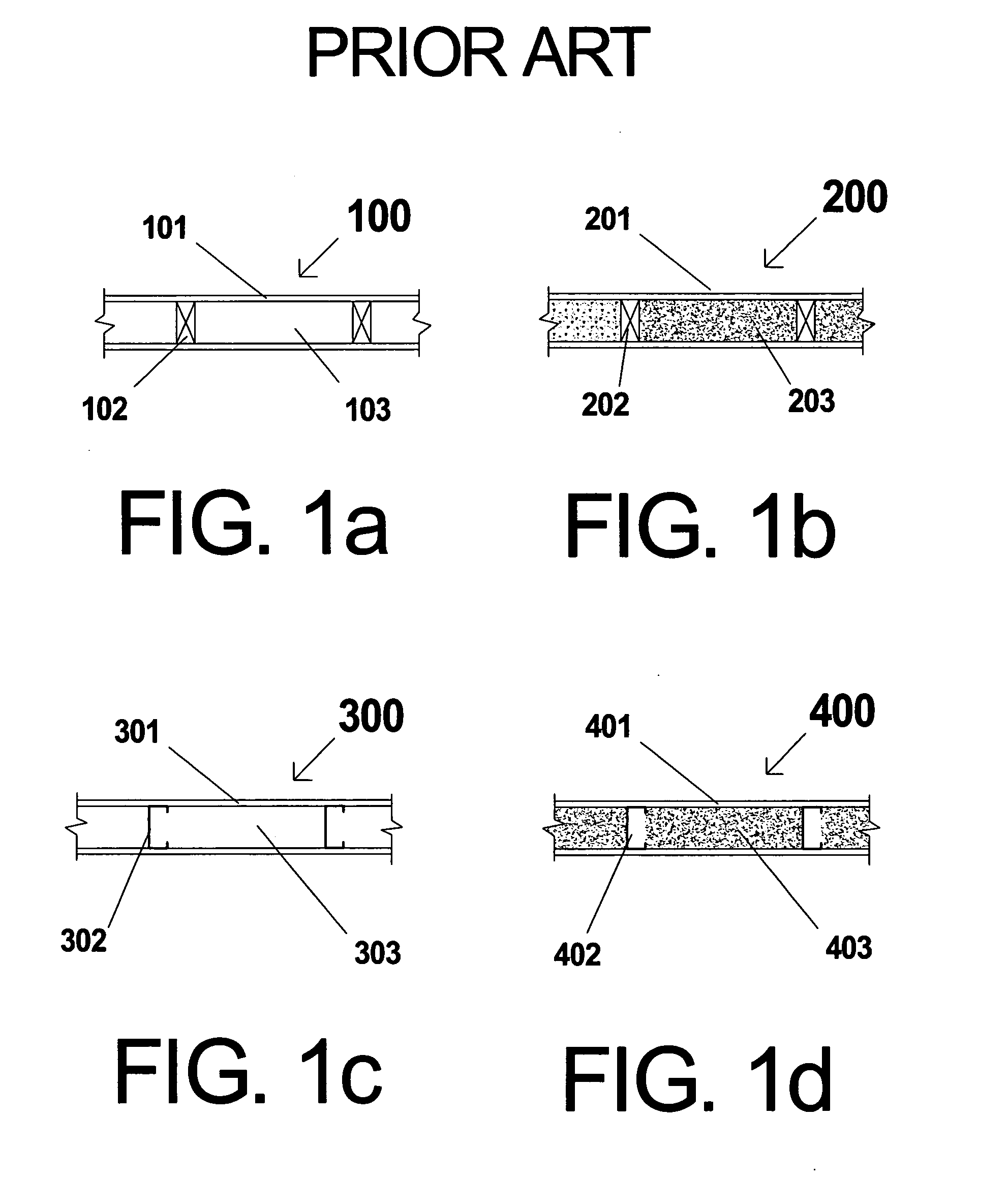 Wall and partition construction and method using hat-channel members