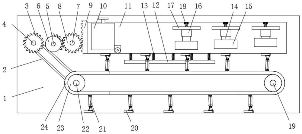 Children shoe processing device and process