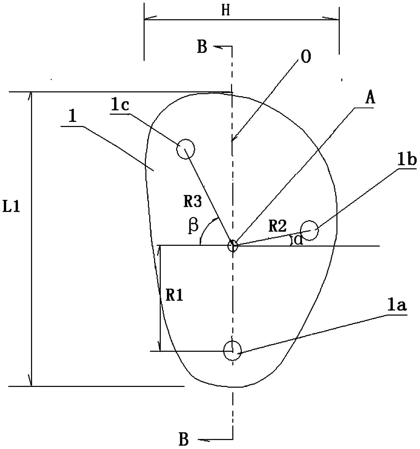 Dynamic locking plate for treating fracture of neck of femur