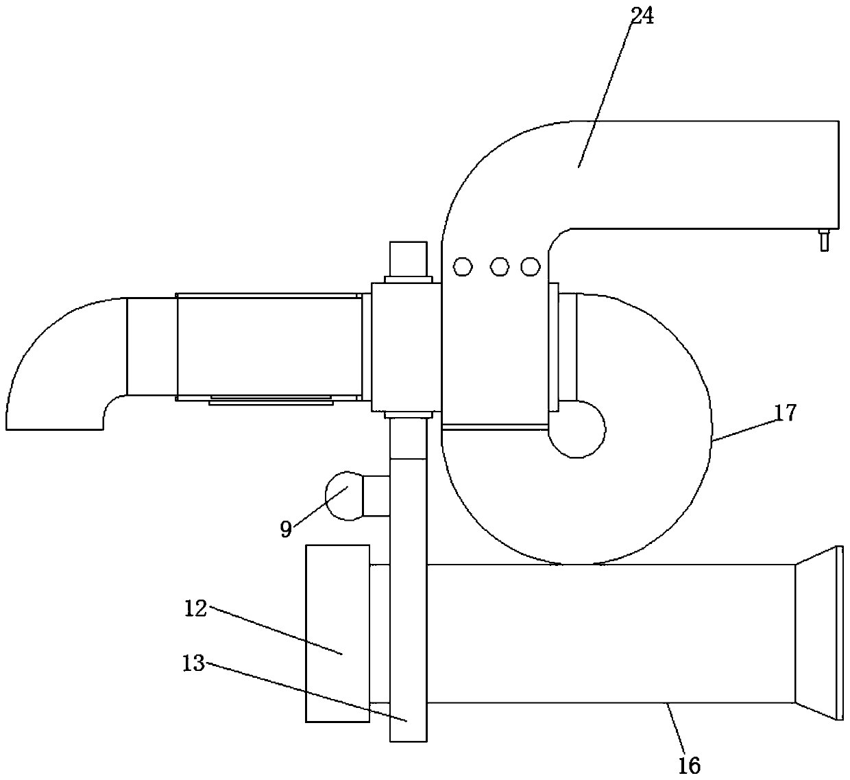 Intelligent induction type ventilation equipment for laboratory