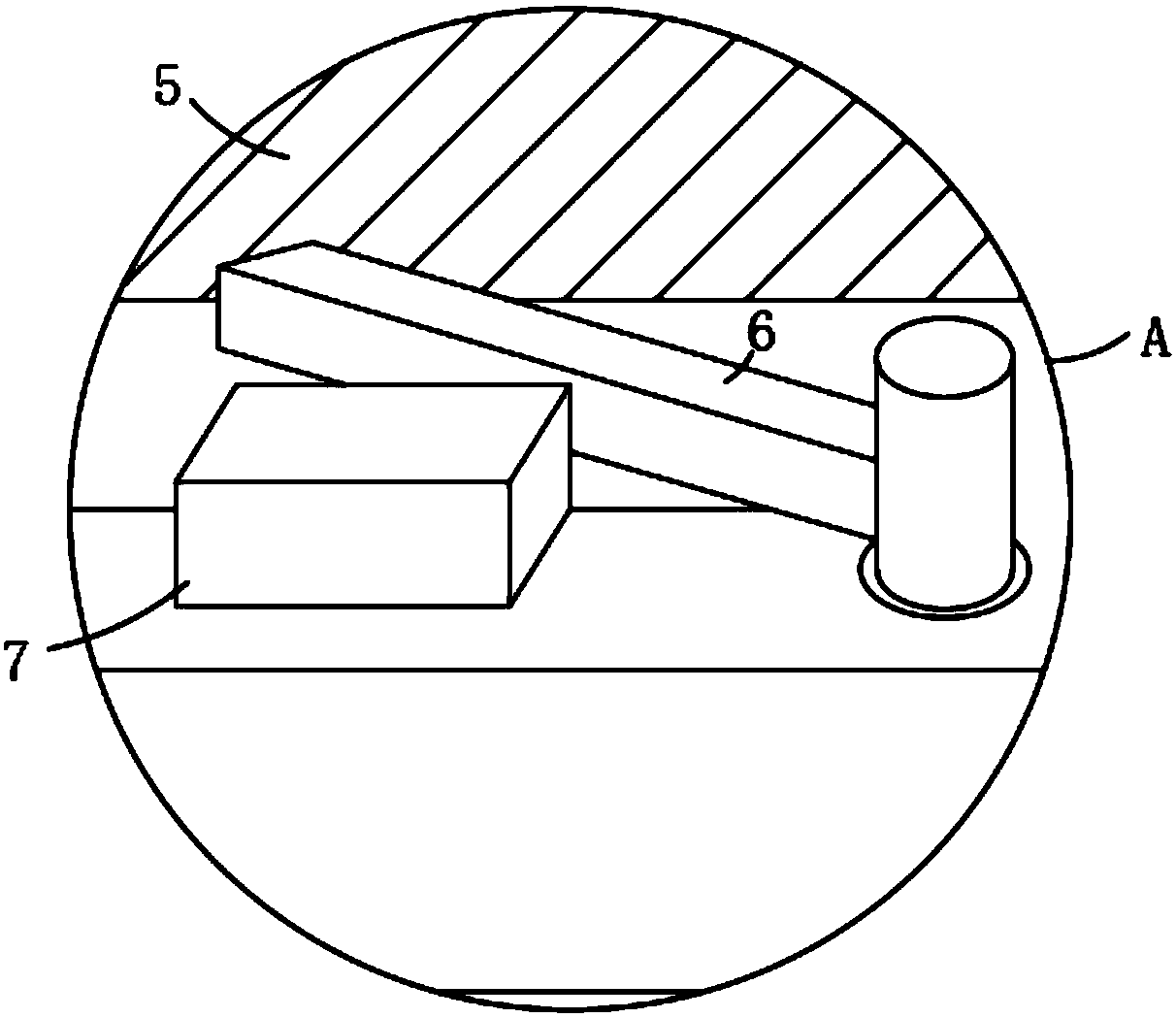 Automatic classifying device for can and bottle type garbage