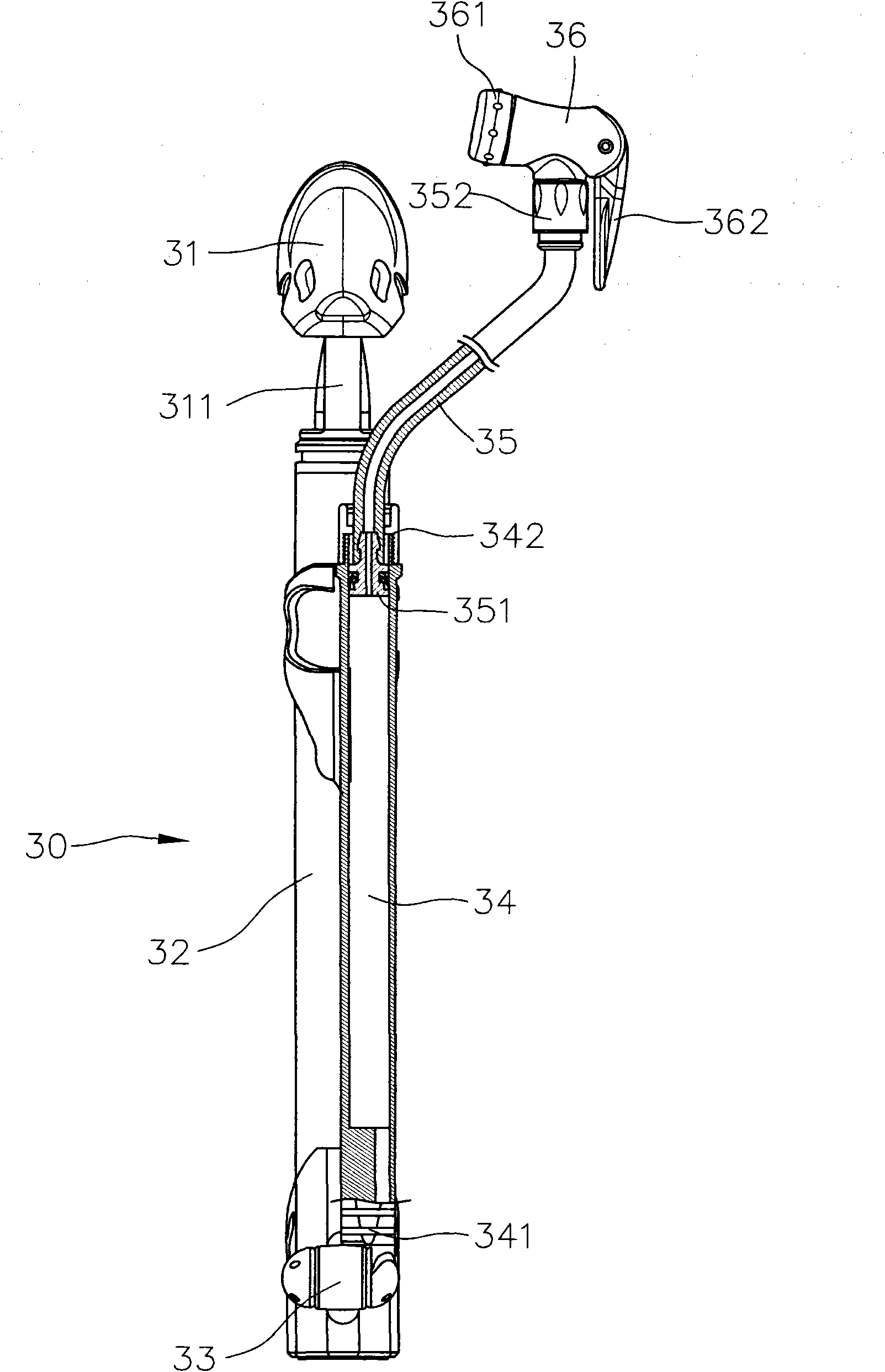 Inflator structure