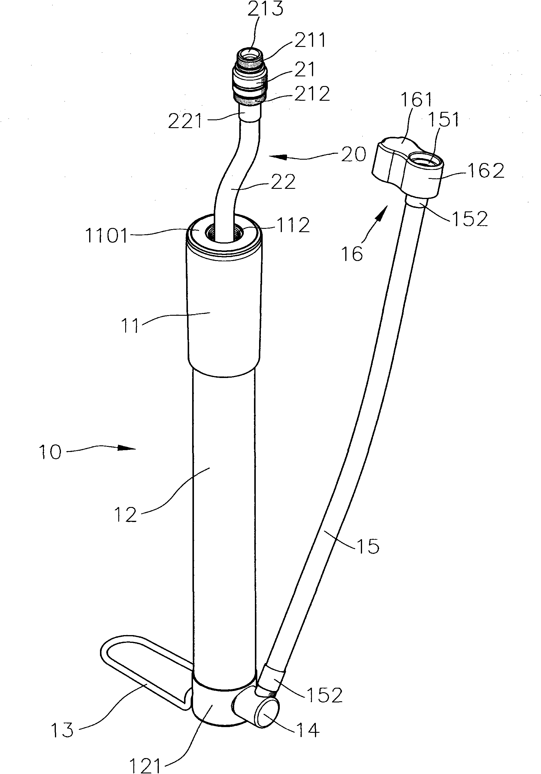 Inflator structure