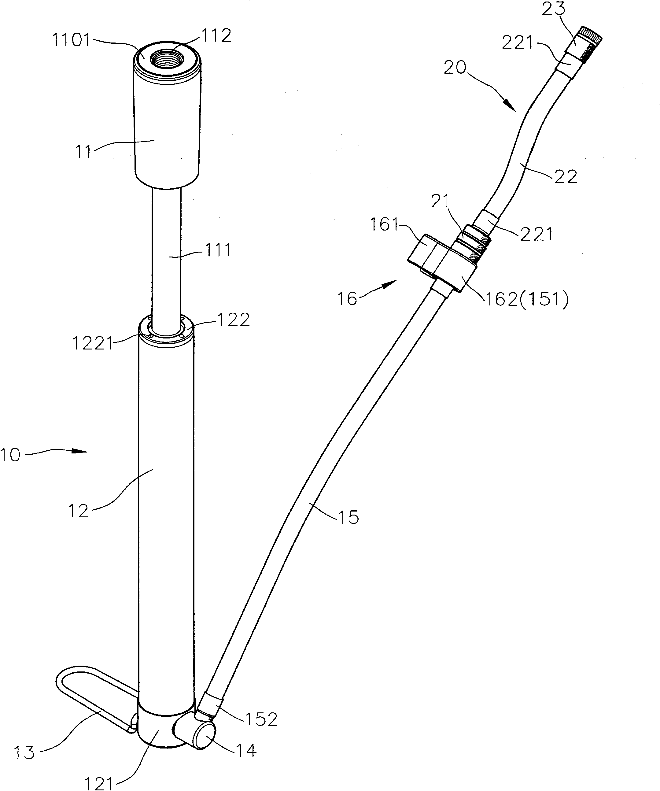 Inflator structure