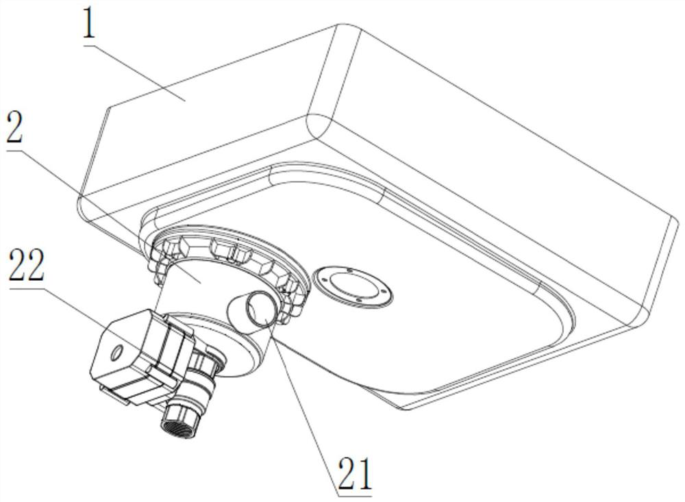 Dish washing machine with filtering system easy to clean