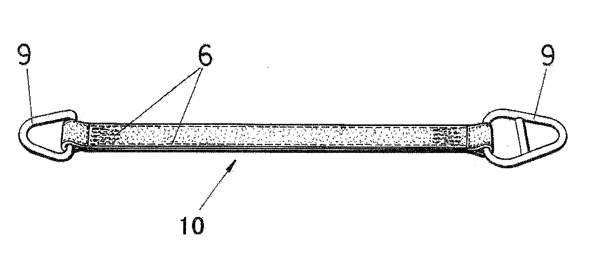 Textile sling and method of manufacturing same