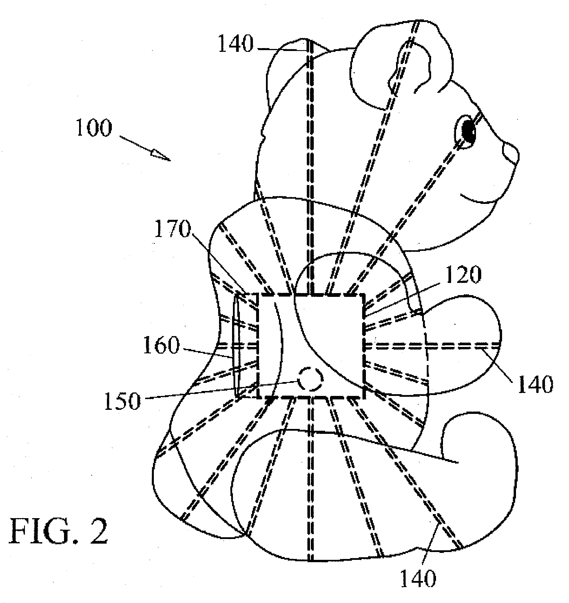 Toy having air purification features and method for making same