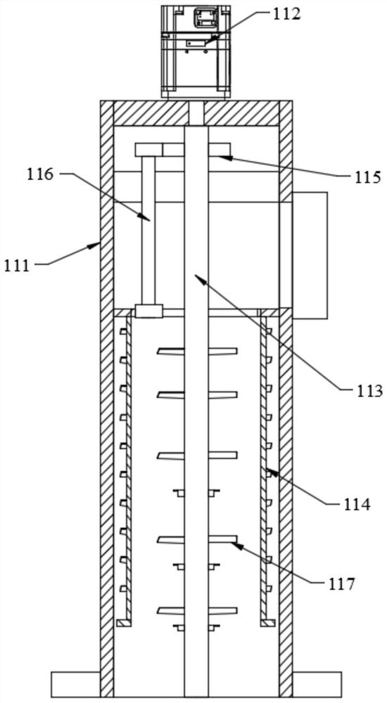 High-cleanliness desulfurization and denitrification dust removal device with circulating synergism