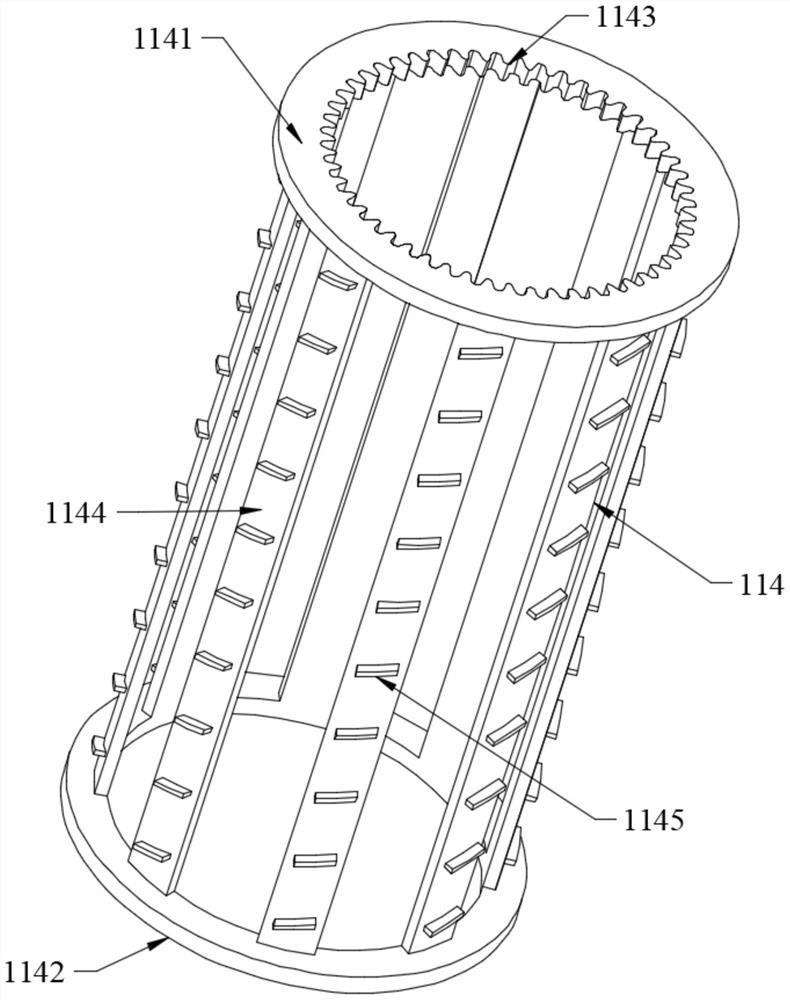 High-cleanliness desulfurization and denitrification dust removal device with circulating synergism