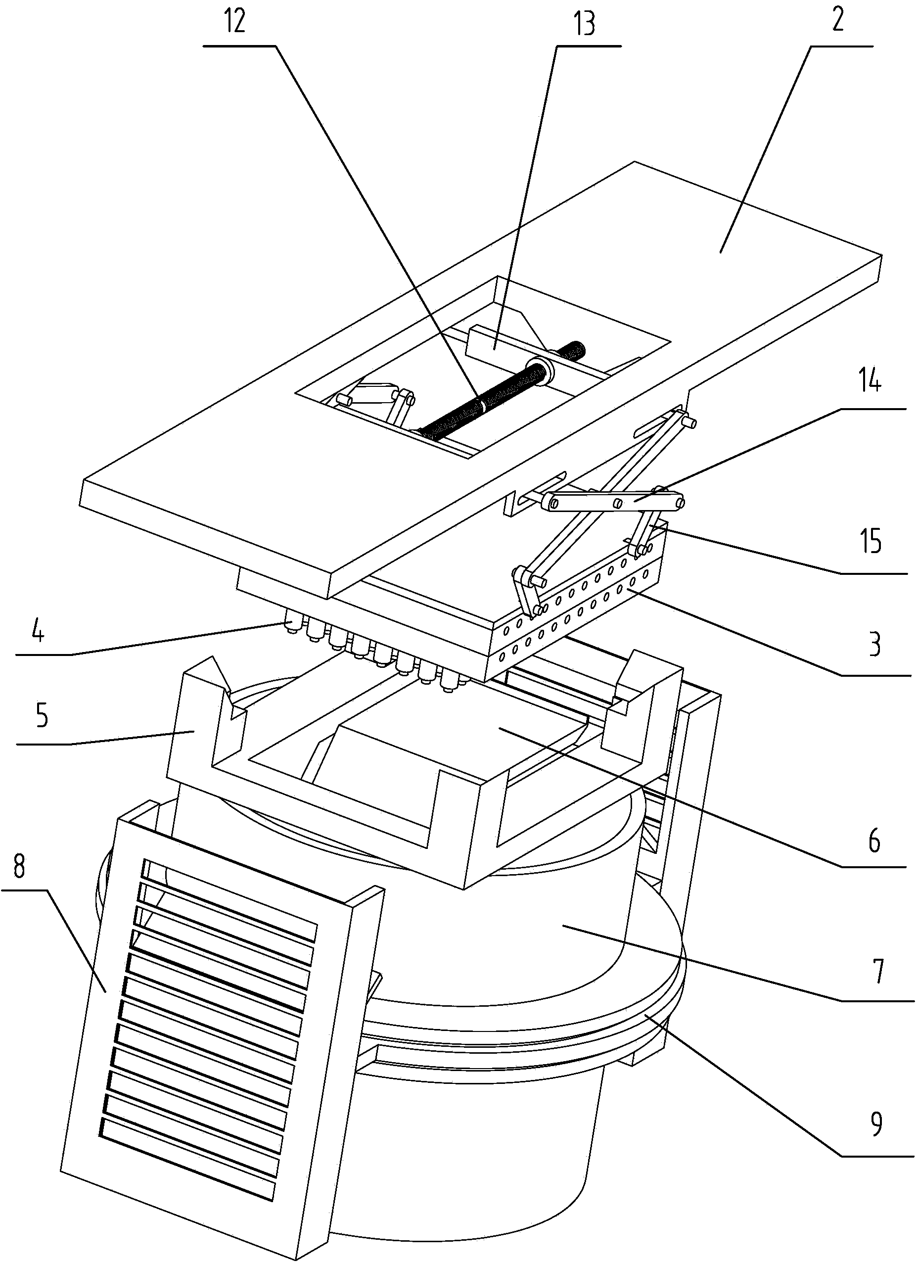 Full-automatic high-efficiency ELISA plate washing machine