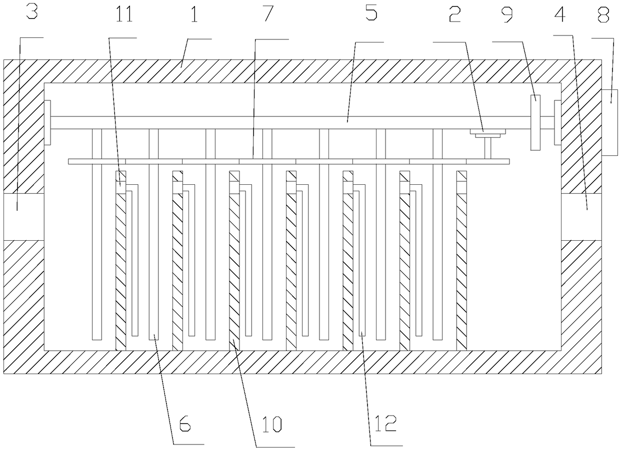 Heating tube component for refrigerator