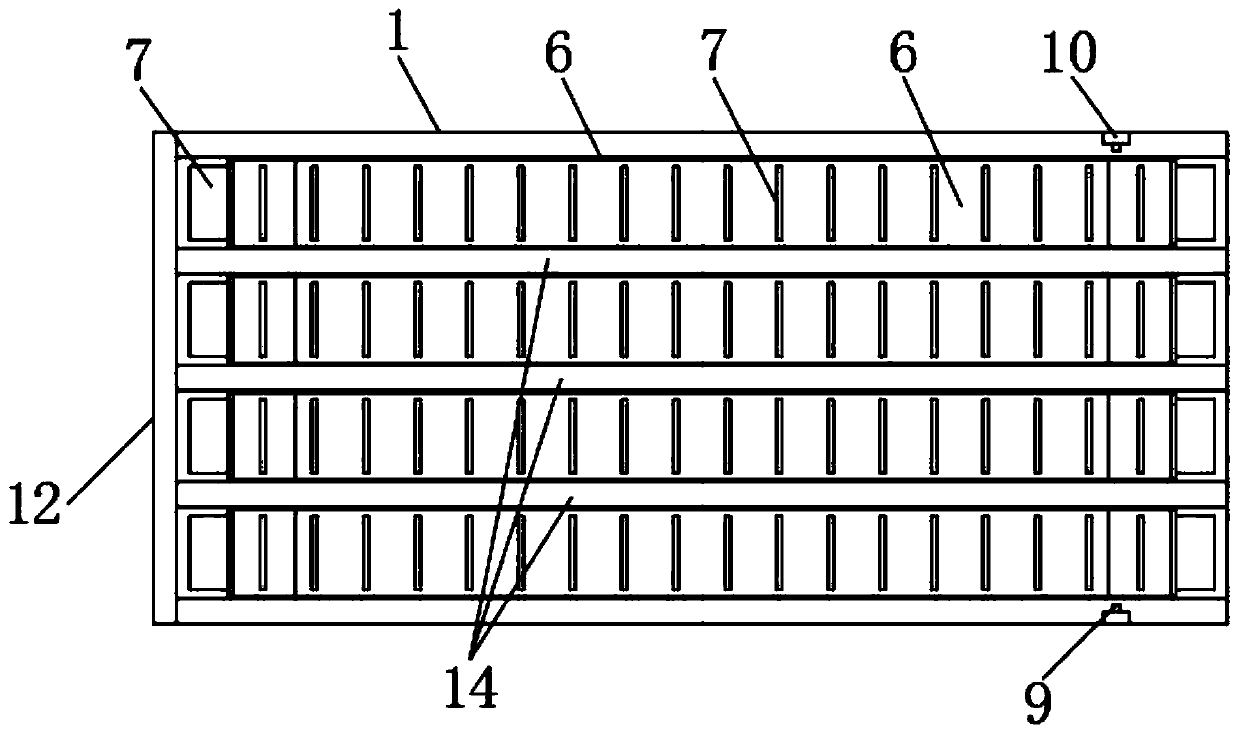 Saline water pushing device