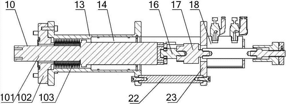 Connection device and lifting mechanism