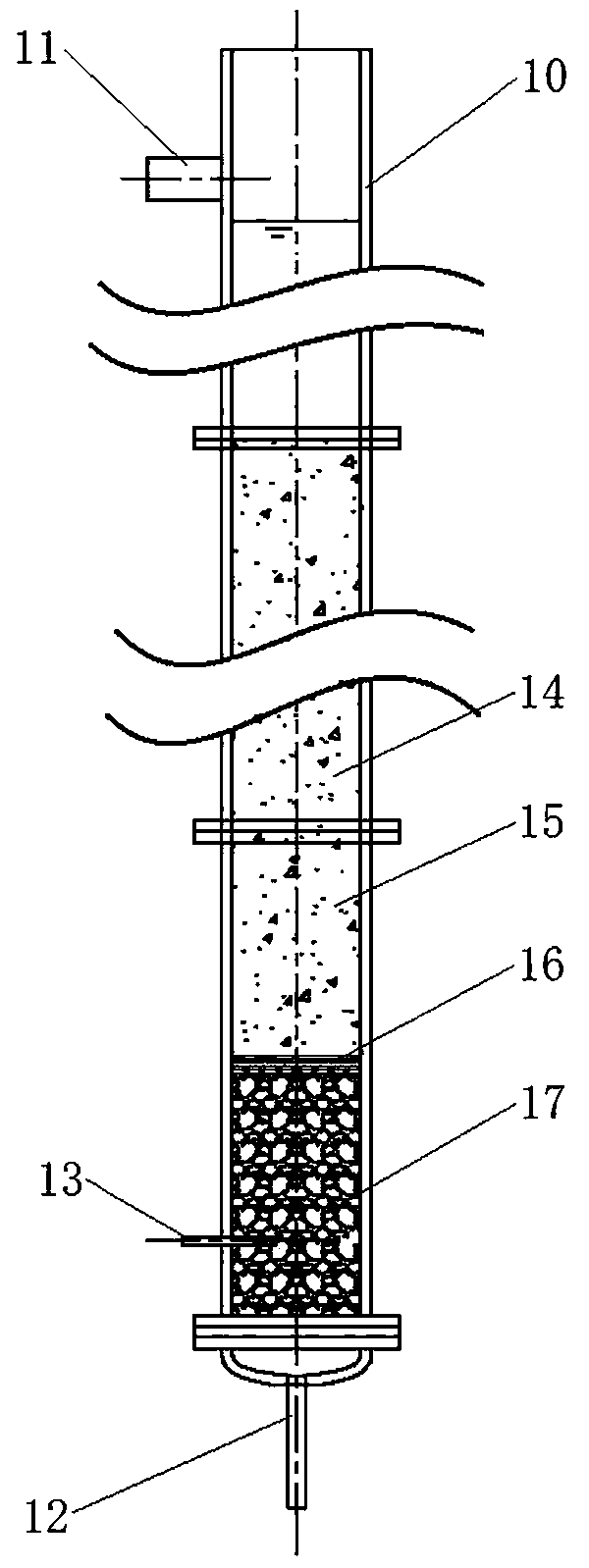 Waste water deep treatment method for thickened oil extracted in oil field