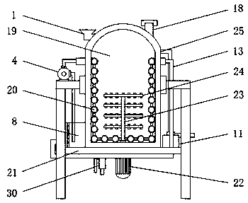 Liquid chlorine vaporizer for buprofezin preparation