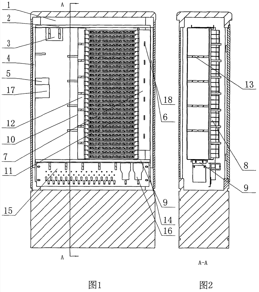 Optical splitter no-jumper-connection distribution box and wiring method thereof