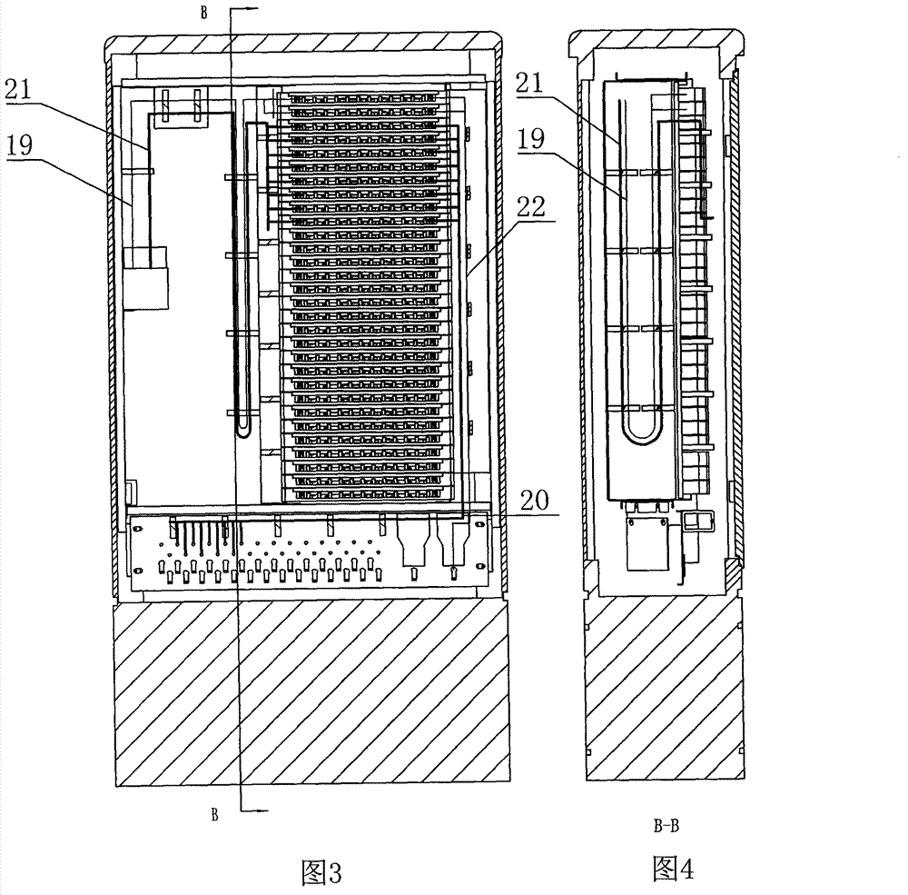 Optical splitter no-jumper-connection distribution box and wiring method thereof