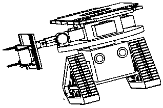 Auxiliary nursing device for paralyzed patient