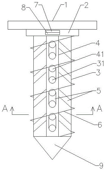 Solar soil maintaining device for saline and alkaline land