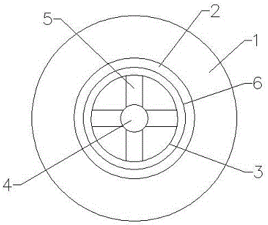 Solar soil maintaining device for saline and alkaline land