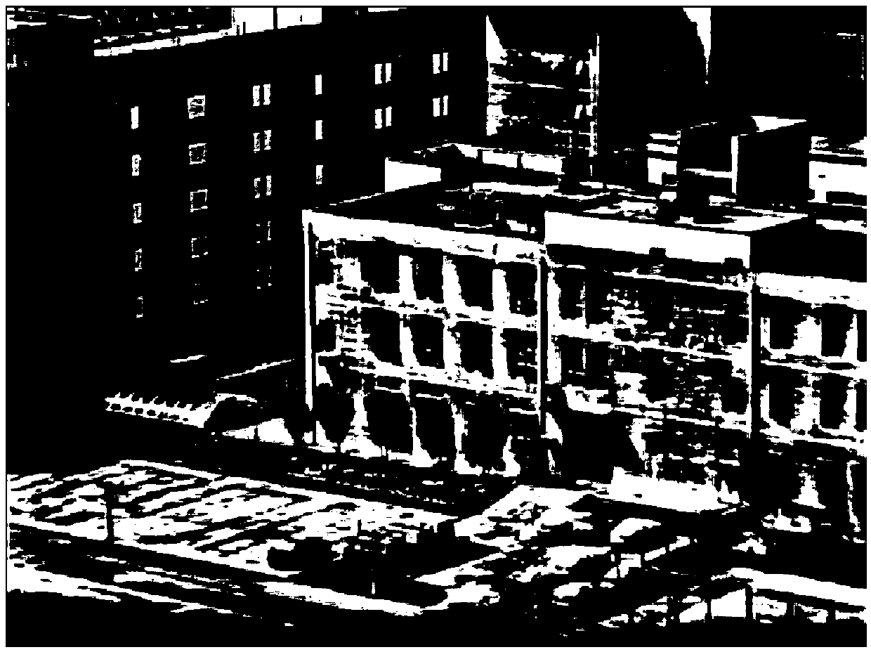 Wide dynamic range infrared image contrast enhancement method