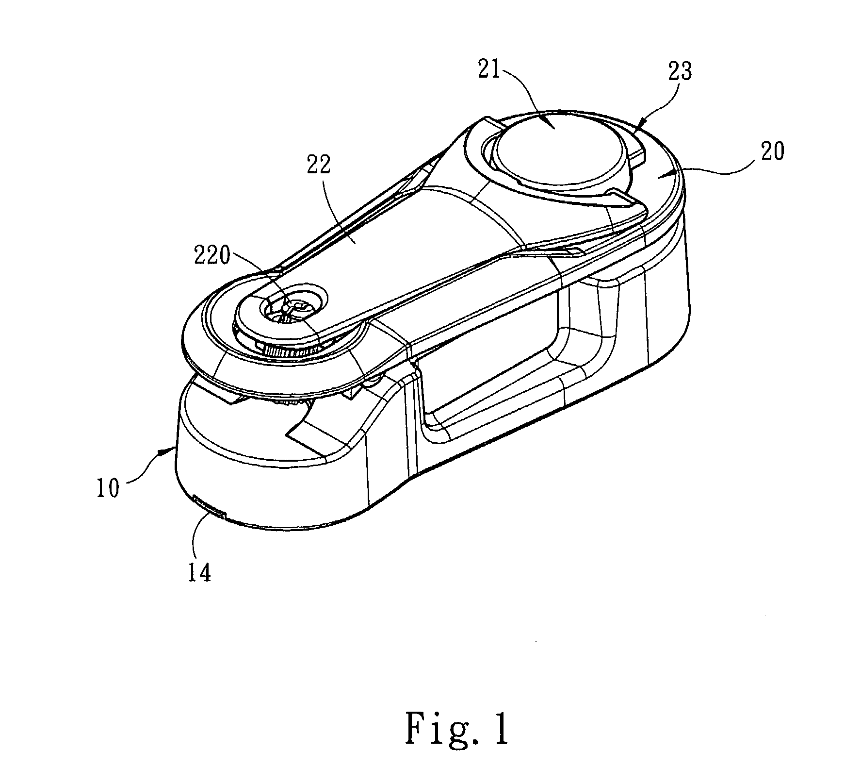 Surface treatment device for optical discs