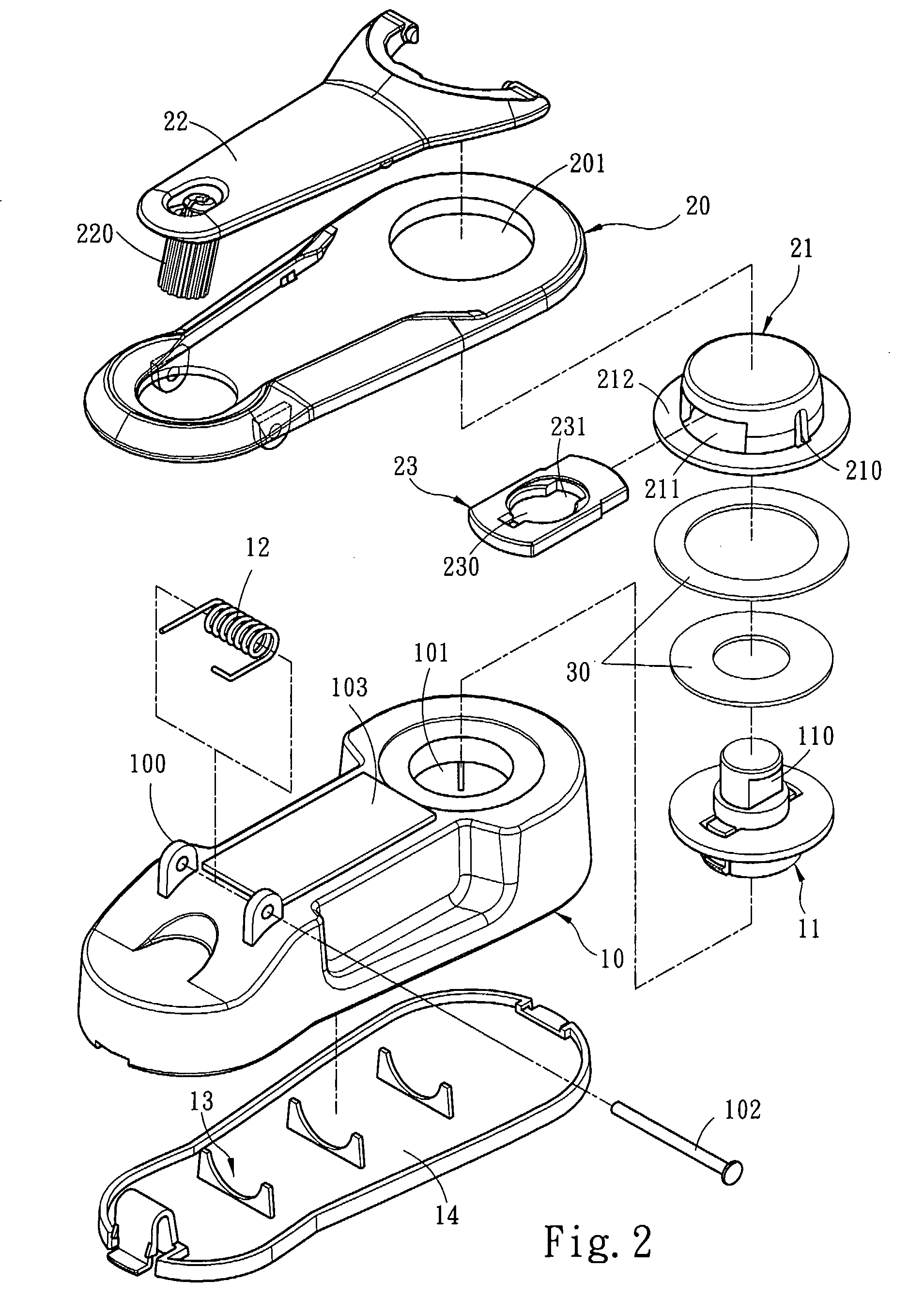 Surface treatment device for optical discs