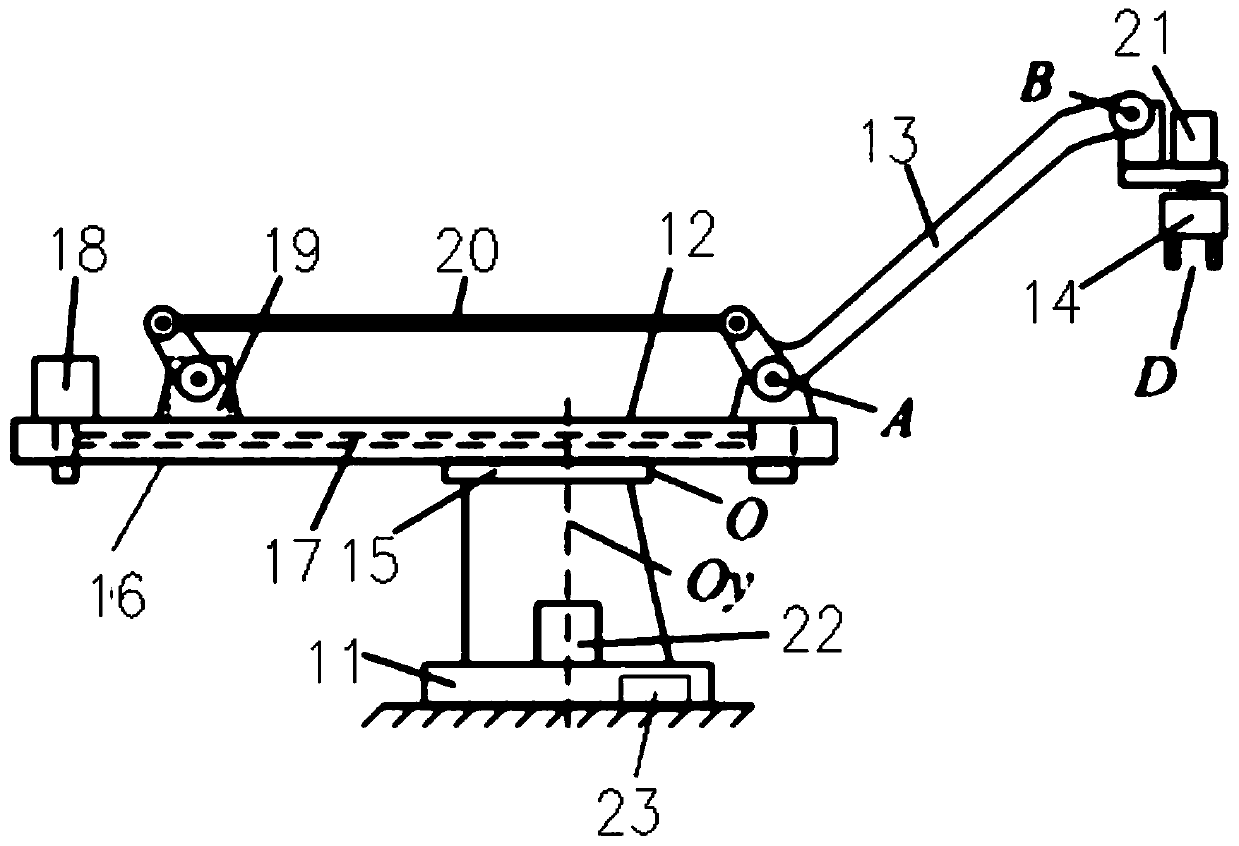 Sorting device of stacking robot based on computer vision