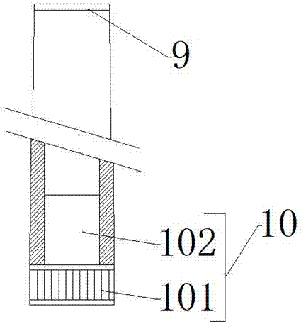 Portable type steel bar telegraph pole