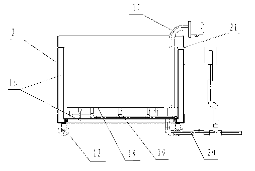 Method and device for washing greasy dirt spare part by washing machine