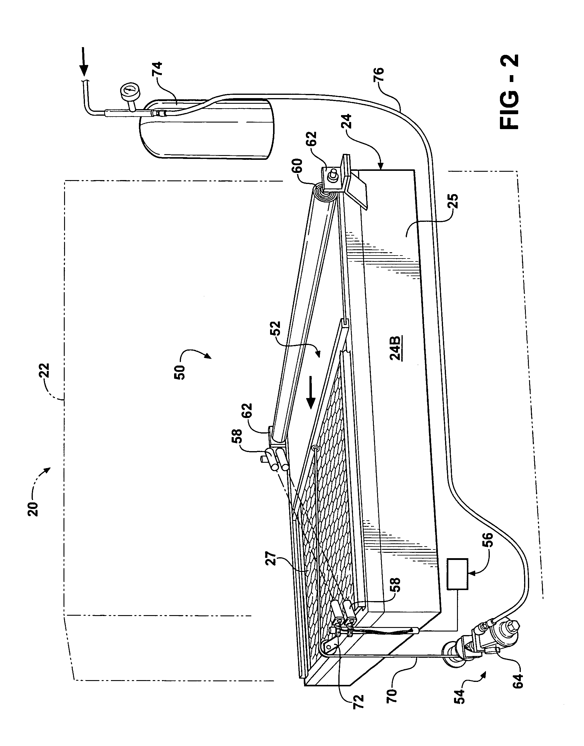 Oven protection system for a thermo-forming machine