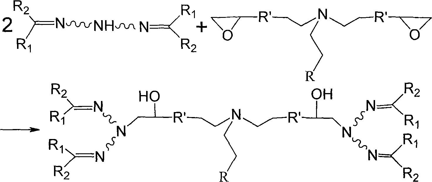 Preparation and application of latent nonionic self-emulsifying epoxy curing agent