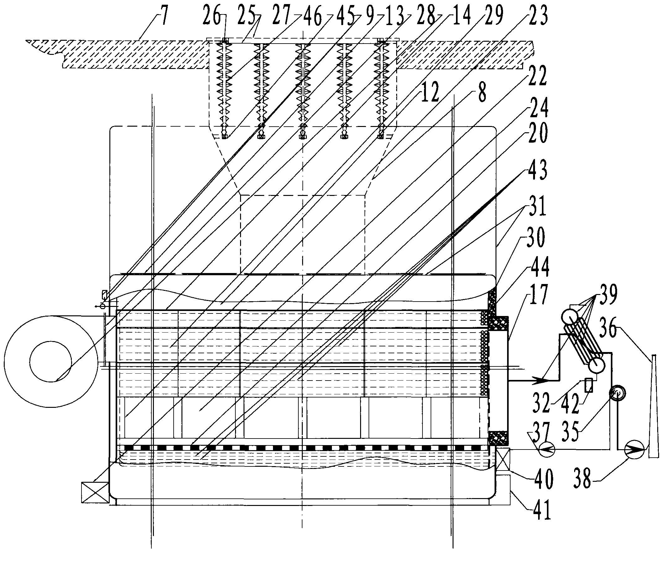 Water-based combustion-supporting straw particle boiler-kiln universal burner with fuel such as coal, gas and oil