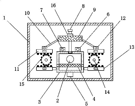 Diesel engine oil tank oil outlet structure