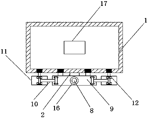 Diesel engine oil tank oil outlet structure