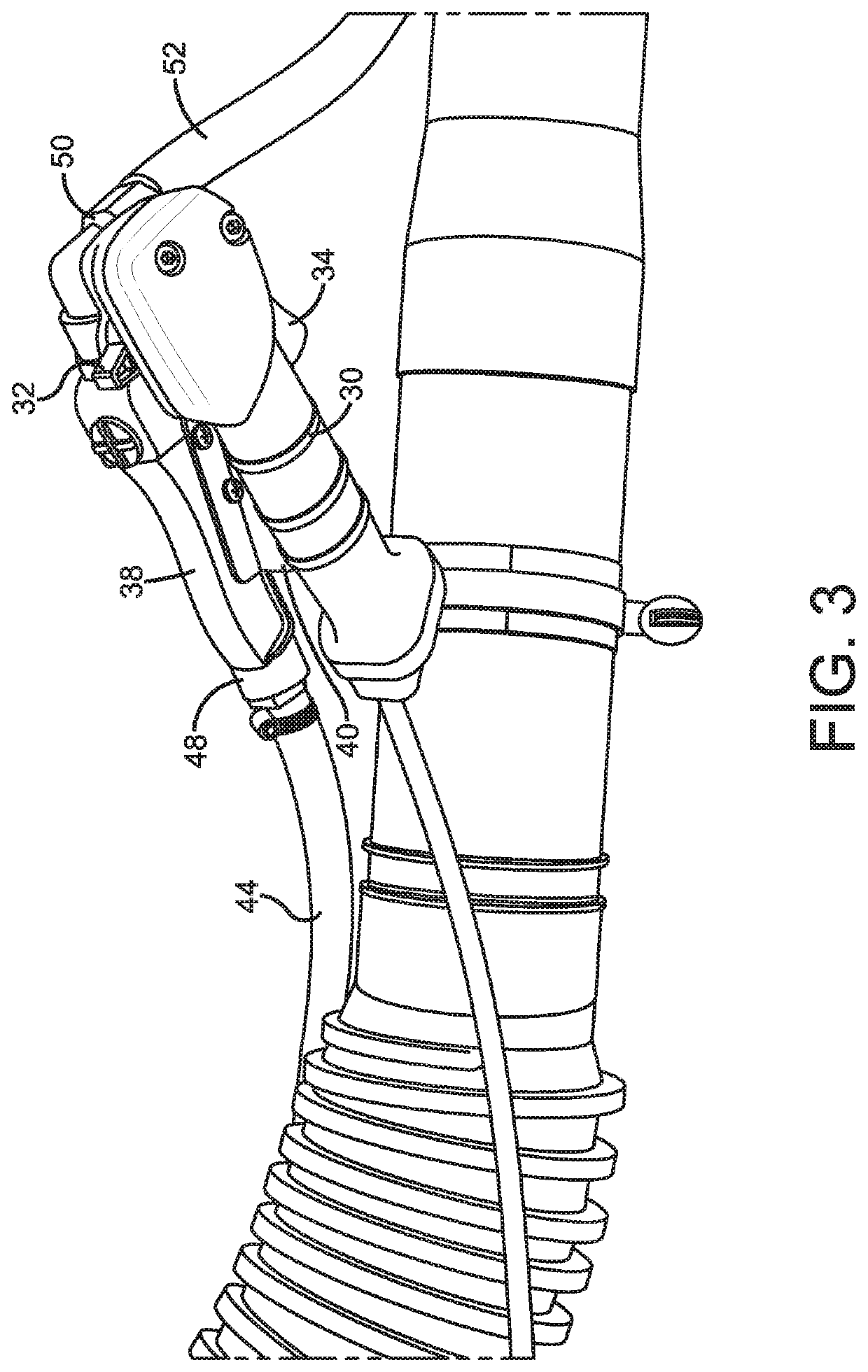 Water spray adapter for leaf blower