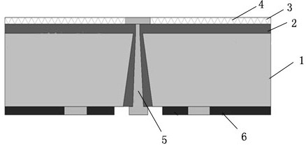 Laser drilling hidden crack testing method for MWT battery