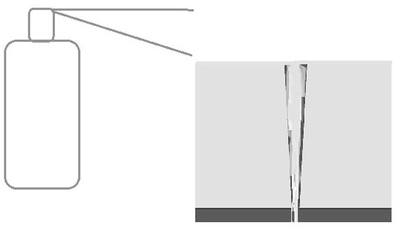 Laser drilling hidden crack testing method for MWT battery