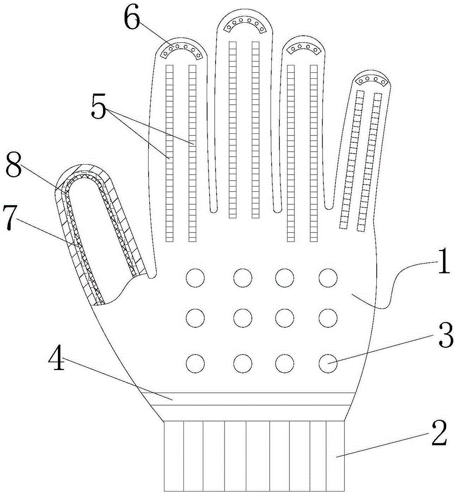 Anti-cutting safety glove