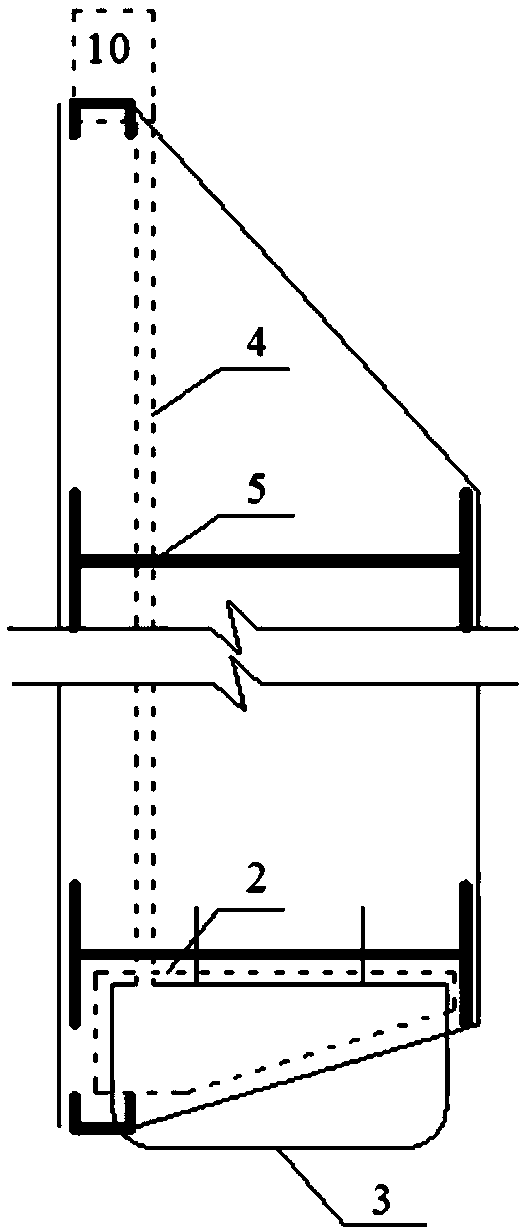 Gate vertical vibration reduction and bottom edge adjustable system