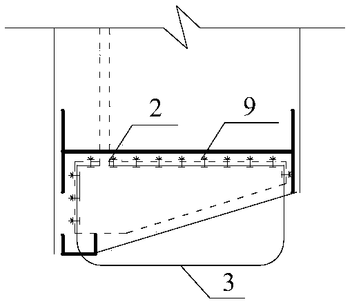 Gate vertical vibration reduction and bottom edge adjustable system