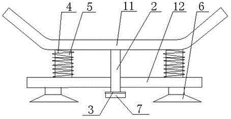 Vehicle locating device with high stability