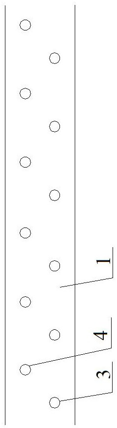 Freezing fracturing type permeability improving and drainage promoting method for coal body