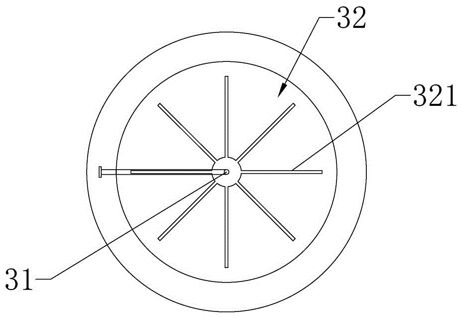 Circulating plant and method for young shrimp culture water